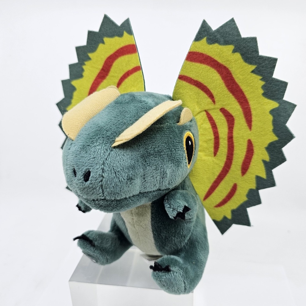 Jurassic Park World 2023  Plush Toy Factory Dilophosaurus Dinosaur 6" Dominion